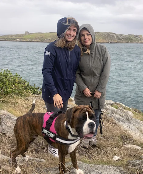 promenade sur les côtes d'Irlande lors d'un séjour linguistique en immersion chez un professeur