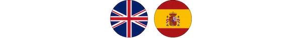Drapeaux des langues proposées par My Language Trip pour l'année scolaire à l'étranger
