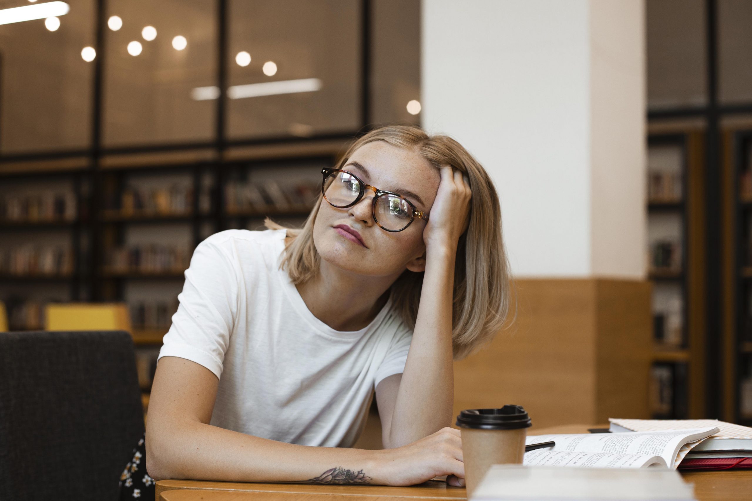 étudiante en réorientation